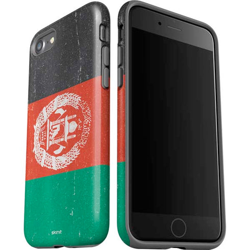Afghanistan Flag Distressed iPhone SE (2nd & 3rd Gen) Pro Case
